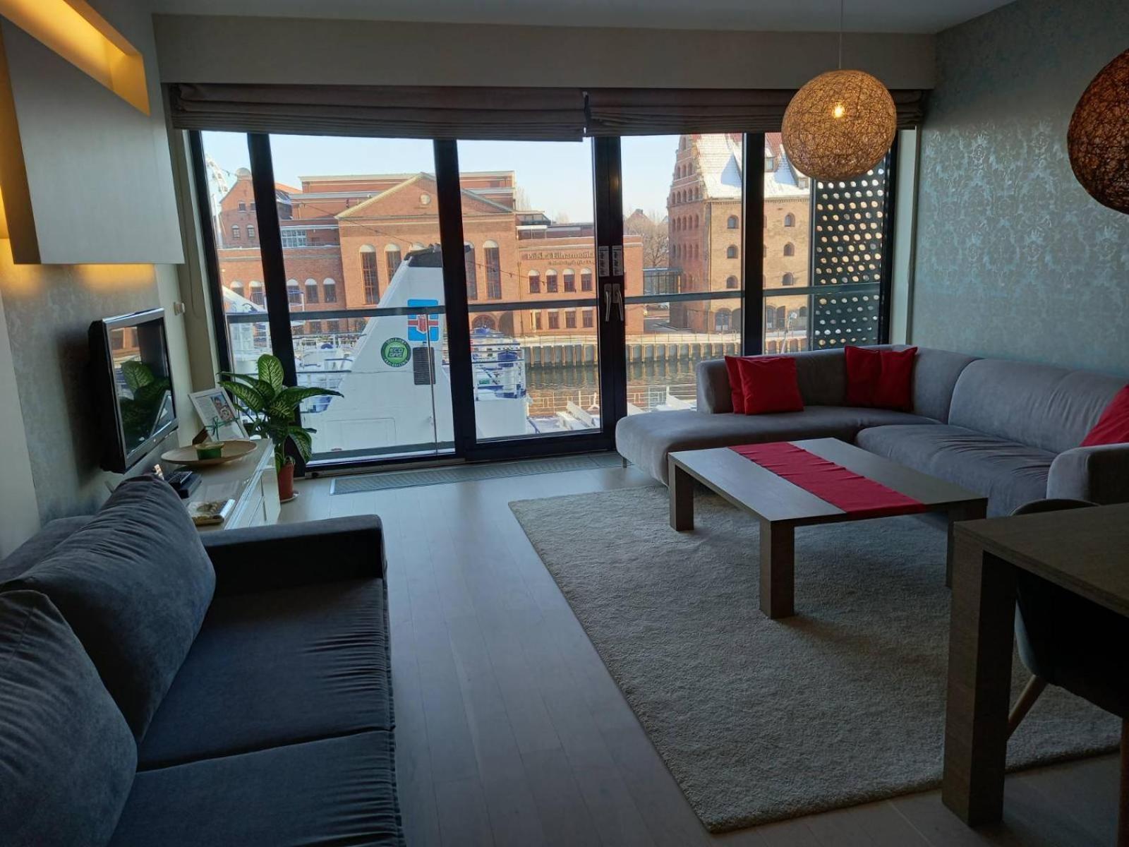 Apartment With An Amazing View Gdańsk Extérieur photo