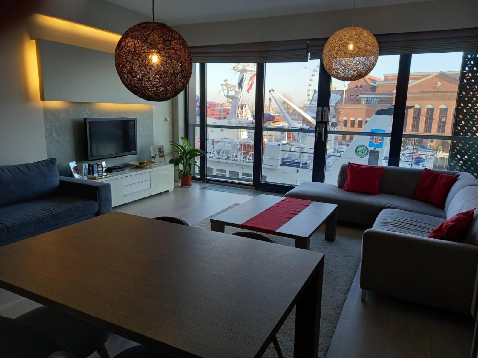 Apartment With An Amazing View Gdańsk Extérieur photo